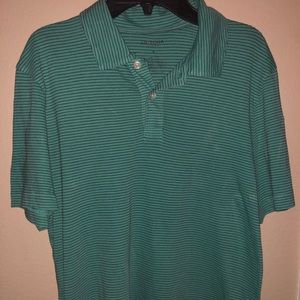 torques with blue stripes polo